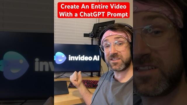 Create an entire video with chatgpt? #invideoaipartner Create an entire video with chatgpt? #invideoaipartner