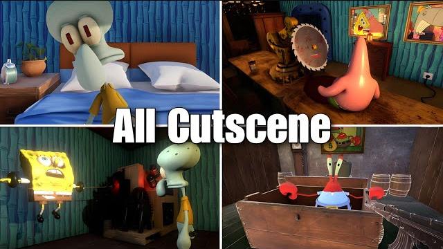 Sinister squidward - all cutscene Sinister squidward - all cutscene