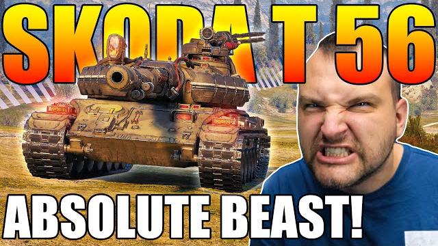 The škoda t 56 is an absolute beast in wot! The škoda t 56 is an absolute beast in wot!