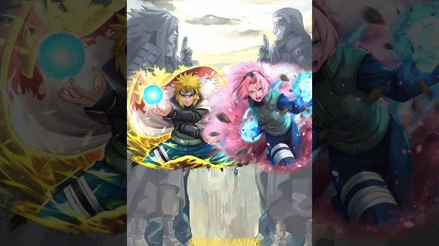 Minato namikaze vs sakura haruno Minato namikaze vs sakura haruno