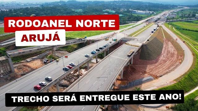 Works on the northern arujá ring road section the priority section will be delivered in the secon... Works on the northern arujá ring road section the priority section will be delivered in the secon...