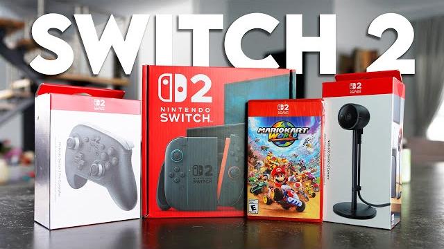 Nintendo switch 2 unboxing Nintendo switch 2 unboxing