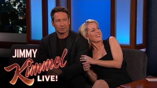 David duchovny & gillian anderson explain their 90's tension David duchovny & gillian anderson explain their 90's tension
