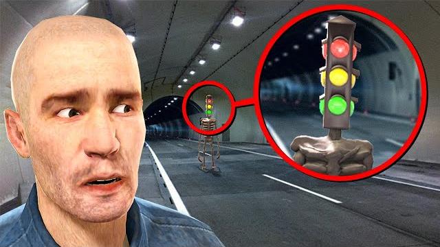 Светофороголовый преследует нас! угар и безумие в garry`s mod Светофороголовый преследует нас! угар и безумие в garry`s mod