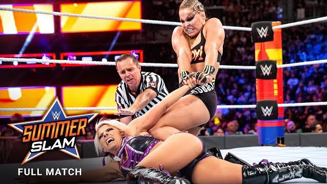 Full match - alexa bliss vs. ronda rousey - raw women's title match: summerslam 2018 Full match - alexa bliss vs. ronda rousey - raw women's title match: summerslam 2018