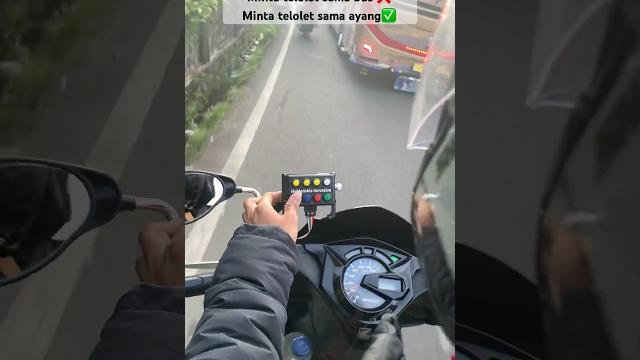 Basuri nya ada di motor #basuri #telolet Basuri nya ada di motor #basuri #telolet