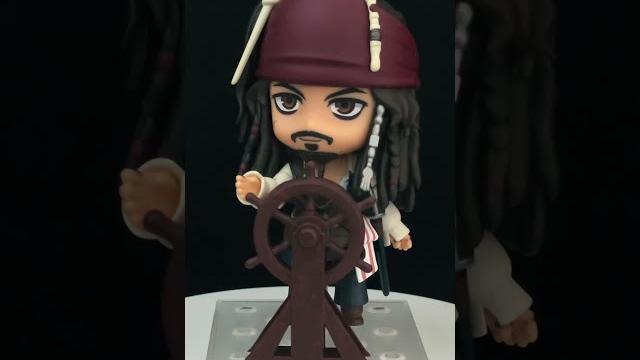 Nendoroid 1557 - jack sparrow #shorts Nendoroid 1557 - jack sparrow #shorts