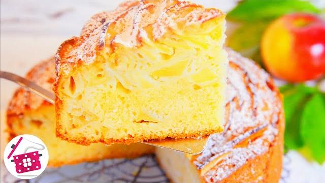 Яблочный пирог, который тает во рту! за 5 минут + выпечка. быстро, просто и вкусно! готовим дома Яблочный пирог, который тает во рту! за 5 минут + выпечка. быстро, просто и вкусно! готовим дома