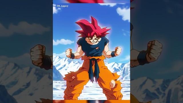 Goku goes super saiyan blue #dragonball #goku #broly Goku goes super saiyan blue #dragonball #goku #broly