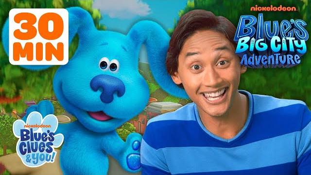 Blue's big city adventure movie moments w/ josh! | 30 minute compilation | blue's clues & you! Blue's big city adventure movie moments w/ josh! | 30 minute compilation | blue's clues & you!
