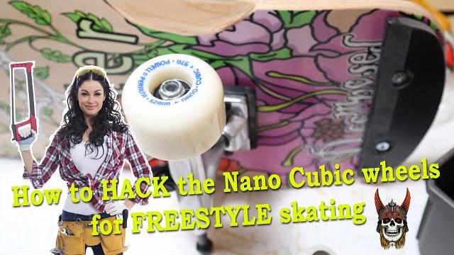 How to hack the andy anderson powell peralta nano cubic wheels for freestyle skateboarding How to hack the andy anderson powell peralta nano cubic wheels for freestyle skateboarding