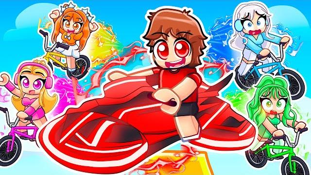 I spent $100,000 for the best bike in roblox bike obby! I spent $100,000 for the best bike in roblox bike obby!