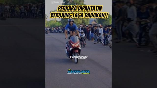Berdiri & goyang pantat berujung laga dadakan‼️#tomaruracing #balapmotor #trending #viralvideos Berdiri & goyang pantat berujung laga dadakan‼️#tomaruracing #balapmotor #trending #viralvideos
