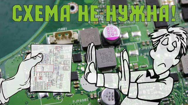 Мастер-класс диагностики ноутбука без схемы Мастер-класс диагностики ноутбука без схемы