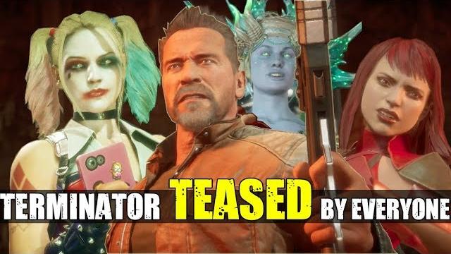 Who roasts & teases terminator the best? ( relationship banter intro dialogues ) mk 11 Who roasts & teases terminator the best? ( relationship banter intro dialogues ) mk 11