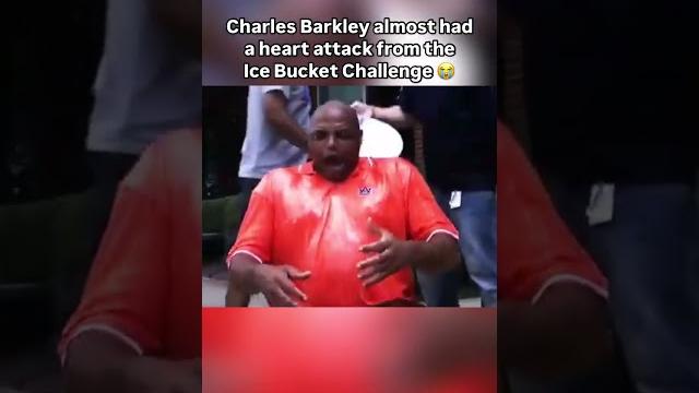 Charles barkley hilarious las ice bucket challenge Charles barkley hilarious las ice bucket challenge