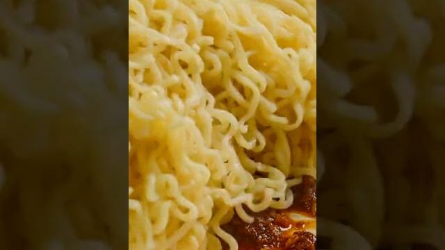Cooking & eating indomie mi goreng Cooking & eating indomie mi goreng