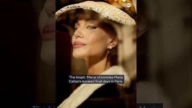 Angelina jolie plays the famous opera singer maria callas #dwhistoryandculture #venicefilmfestival Angelina jolie plays the famous opera singer maria callas #dwhistoryandculture #venicefilmfestival