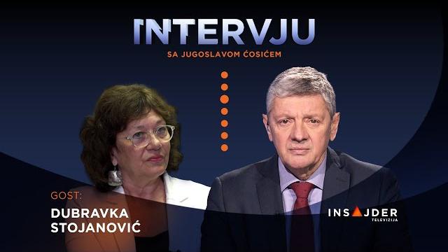 Insajder intervju: dubravka stojanović Insajder intervju: dubravka stojanović