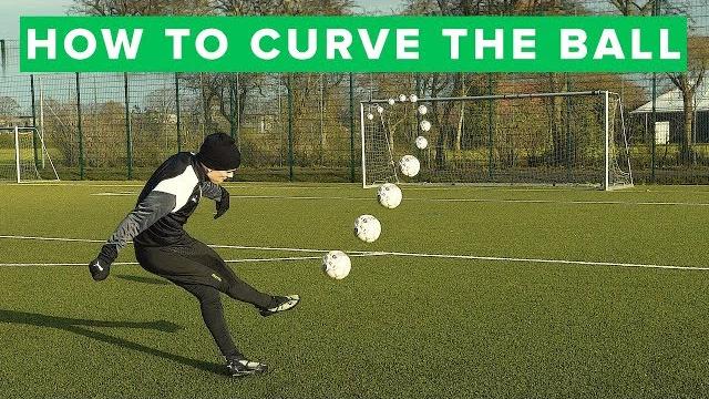 How to curve the ball | learn bending free kick How to curve the ball | learn bending free kick