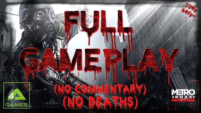 Metro 2033 redux full gameplay (no deaths - no commentary) Metro 2033 redux full gameplay (no deaths - no commentary)