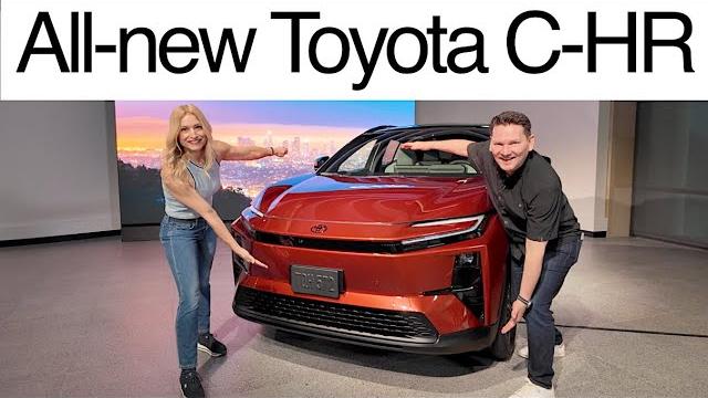 Same edgy look but now an ev // 2026 toyota c-hr Same edgy look but now an ev // 2026 toyota c-hr