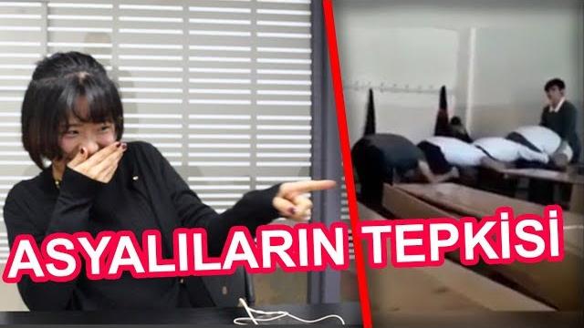 Asyalilarin tepki̇si̇ : sayko li̇seli̇ler Asyalilarin tepki̇si̇ : sayko li̇seli̇ler