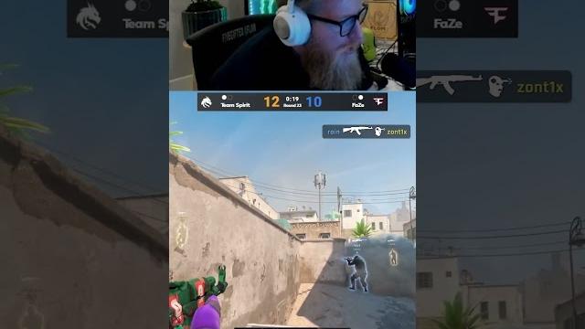 Ropz's graffiti moment Ropz's graffiti moment