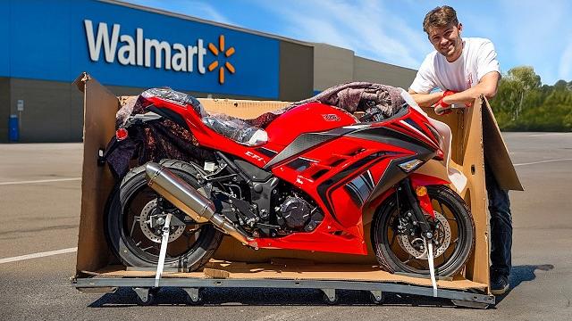 I bought the world's cheapest crotch rocket at walmart! I bought the world's cheapest crotch rocket at walmart!