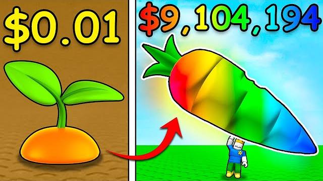 I went from poor to rich in roblox grow a garden... I went from poor to rich in roblox grow a garden...