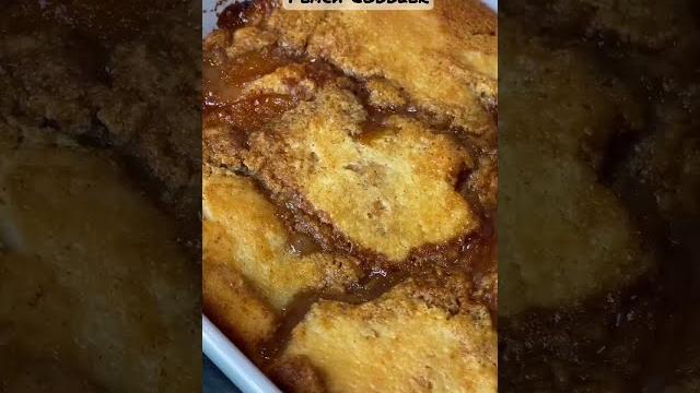 Easy southern peach cobbler | with cobbler crust Easy southern peach cobbler | with cobbler crust