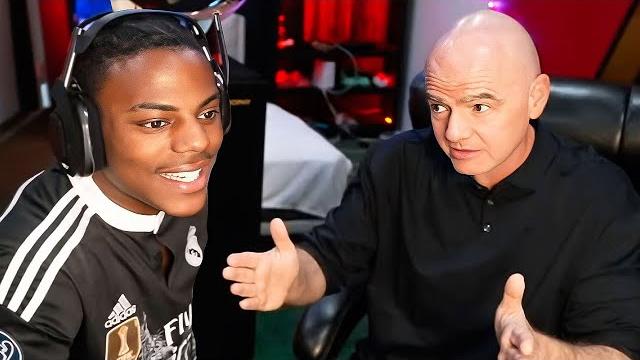 Ishowspeed meets the fifa president! Ishowspeed meets the fifa president!