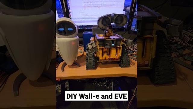 Finished wall-e and eve Finished wall-e and eve
