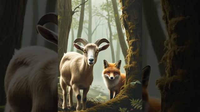 एक बकरी और लोमड़ी की कहानी #ai #cartoon #goat #fox #shorts #yoytubeshorts #viralvideo #animals एक बकरी और लोमड़ी की कहानी #ai #cartoon #goat #fox #shorts #yoytubeshorts #viralvideo #animals