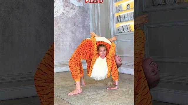 Which pose is the hardest to us:1-2-3-4-5-6 Which pose is the hardest to us:1-2-3-4-5-6