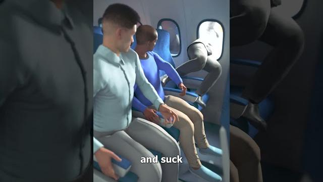 Woman sucked out of plane Woman sucked out of plane