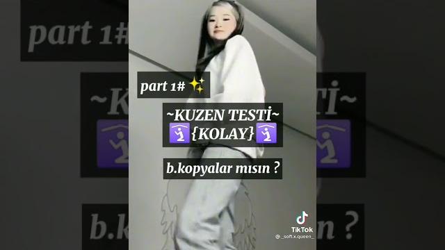 Kuzenini etiketle kuzen testi️ Kuzenini etiketle kuzen testi️