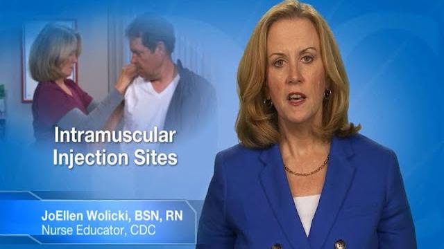 Intramuscular (im) injection: sites Intramuscular (im) injection: sites