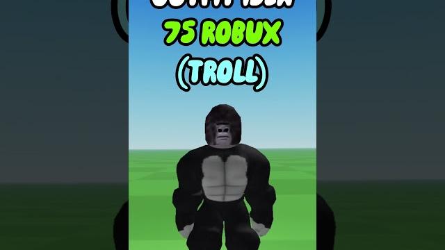 Roblox troll outfit idea for 75 robux Roblox troll outfit idea for 75 robux