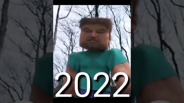 Evolution of steve minecraft shorts | 2011 to 2022 | steve power Evolution of steve minecraft shorts | 2011 to 2022 | steve power