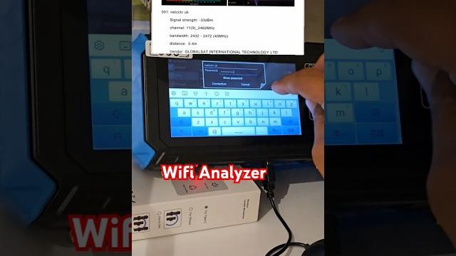 Wifi analyzer & cctv network tester – how to check wifi signal strength, distance to router #network Wifi analyzer & cctv network tester – how to check wifi signal strength, distance to router #network