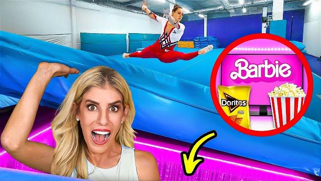 I built a secret room inside a gymnastics gym I built a secret room inside a gymnastics gym