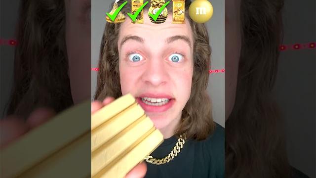 Gold chocolate asmr!? Gold chocolate asmr!?