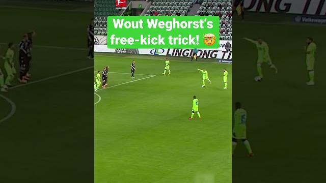 Weghorst‘s free-kick trick Weghorst‘s free-kick trick