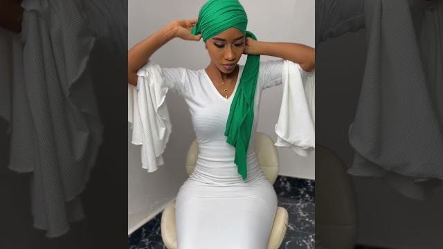 How to tie a sleek simple turban #turbantutorial #turban How to tie a sleek simple turban #turbantutorial #turban