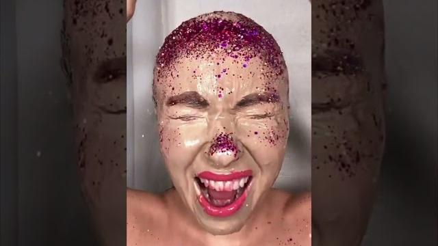 Make-up tutorial of the day ️ #makeup #shorts #funny Make-up tutorial of the day ️ #makeup #shorts #funny