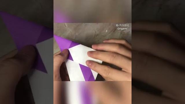 如何摺企鵝 #摺紙教學 #origamishorts 如何摺企鵝 #摺紙教學 #origamishorts