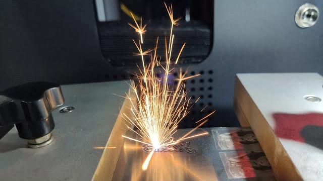 1mm stainless steel nampleplate cut by jpt 100w e m7 mopa laser engraving marking machine-ov laser 1mm stainless steel nampleplate cut by jpt 100w e m7 mopa laser engraving marking machine-ov laser