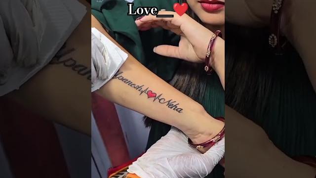 Beautiful love tattoo video new #youtubeshorts #tattoo #art #tattooartist #tattooart #shorts Beautiful love tattoo video new #youtubeshorts #tattoo #art #tattooartist #tattooart #shorts