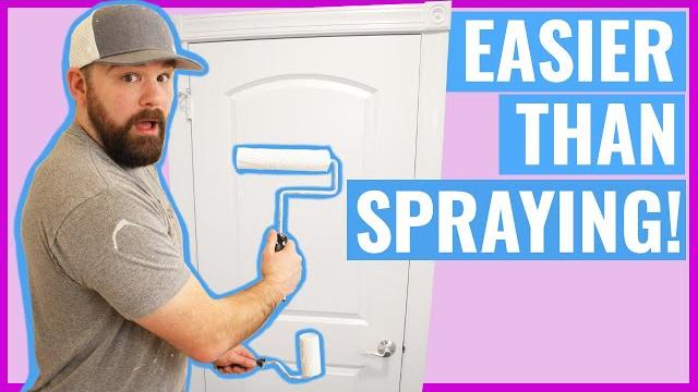 How to paint a flat panel door | 3 easy steps How to paint a flat panel door | 3 easy steps